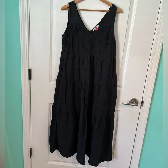 Marine Layer Corinne Double Cloth Maxi Dress - Picture 5 of 12